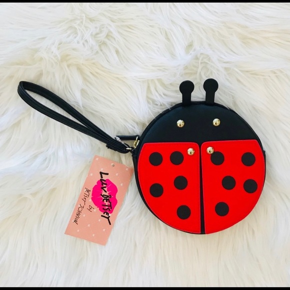 Betsey Johnson Handbags - NWT Betsey Johnson lady bug wristlet 🐞